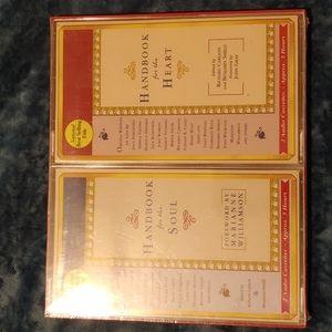 4 Cassette 2 Audiobook Set Handbook for the Soul and Handbook for the Heart
